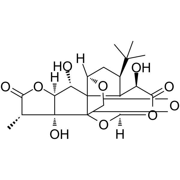 Ginkgolide-B Structure